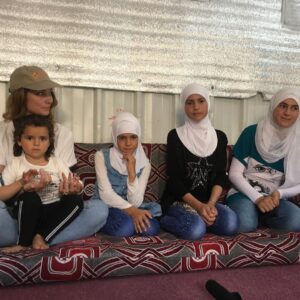 Annie Murphy Instagram - Today, I went to Azraq Refugee Camp in Jordan and was fortunate enough to meet three young Syrian women (and their six brothers and sisters), who are more intelligent, driven, capable, and talented than me or anyone in my social circle (close and distant), combined.
.
Asma, 17, was not only the first girl to ride a bike in the camp, but has earned her black belt in taekwondo, has made an incredible short documentary, and wants to go into business management when she grows up.
.
Rayan, 14, is not only ferociously studying English and film, but is sitting on her student council educating other young women about the dangers of child marriage and the importance of a continued education, and wants to become a pediatrician when she grows up.
.
Zainab, 11, is not only one level away from her black belt, and studies film and English, but sits on her school council to raise awareness about anti-bullying, and wants to be a fashion designer when she grows up.
.
On top of this, these girls are kind, generous, fun, welcoming, and brimming full of hope for their futures, which they deserve to be the absolute brightest. @carecanada #carecanadaambassador
.
To find out how to help out these sparkles, and people like them, you can visit www.care.ca
