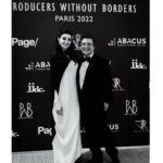 Arwa Gouda Instagram - Sometimes great ideas come from simple and kind intentions.. Integrity, genuine love of art and the passion of helping others are some of the key words that describe @producerswithoutborders and the man behind the idea @kayvanpics . Stay tuned for more pictures and videos of #pwb events around the world 💕 Thank you @stephanerolland_paris for your ever so beautiful dress and @fredjewelry for the sparkles you added to the night And of course @mohamedelsherifofficial for the styling @johannaberghorn and @roxannereinebach thank you for capturing our magical memories.. I love you so much 🥰🥰🥰 #paris #cinema ACF - Automobile Club De France