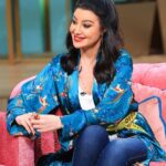 Arwa Gouda Instagram - اليوم الجزء الثاني من برنامج "معكم منى الشاذلي" مع فريق عمل #مسلسل #حرب_أهلية الساعة ٩ مساءً على قناة @cbcegypt #يسرا #باسل_خياط #جميلة_عوض #ميان_السيد #سامح_عبدالعزيز #احمد_عادل #hairstyle @ibrahim_hassan_hairstylist_ #makeup @mayar.fouly Cbc - مدينة الانتاج الإعلامي