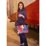 Arwa Gouda Instagram - #styled by @gehadabdalla #handbag by @mahaalsagheer #jumpsuit by @tiyi.official #makeup @asfora_asfor #hair karim Sobky Cairo, Egypt