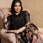 Aseel Hameem Instagram - من برنامج عينك على مين SBC business management: @ali.hamem Styled by @ziadalsaleh Dress @zimmermann via @rubaiyatfashion Make up @ariam_center Hair @aminahair Diamond @alfardanjewellery.ksa | @franckmuller_geneve Photo @suhadalshimi Special thanks @stylingbymac @sbc_channel #sbc_channel #suida_arabia