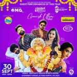 Ashu Reddy Instagram - Last but not the least.. celebrating our Ganesh festival in Melbourne this 30th September.. we would like everyone to grace this event and feel blessed. Please do come and support @australia_team_envision in association with @ajay.mysore_ productions and we would love to welcome our 5 celebrities from #bharat . @manisha.eerabathini @ashu_uuu @iamvjsunny @syedsohelryan_official @rollrida
