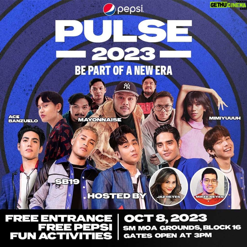 Belle Mariano Instagram - Are you ready for the new era of Pepsi? Join the Pepsi Pulse Event as we celebrate making our own choice on Oct 8 at #PepsiPulse2023 #PepsiMasMasarapMaiba in SM MOA Grounds! So sad I won't be able to make it but enjoy the festivities with the rest of the Pepsi fam and performers. 💙