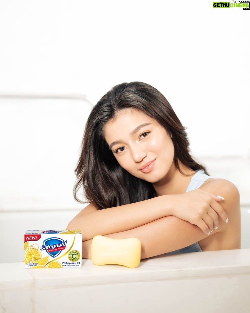 Belle Mariano Instagram - Keeping my skin clean and healthy with Safeguard Lemon Fresh this 2024 for that natural glow!