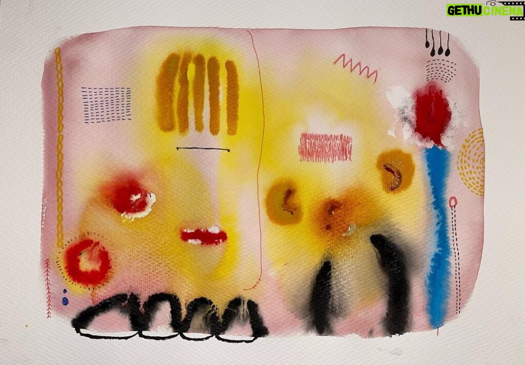 Berta Vázquez Instagram - Have I met you before? 32’5 x 46 cm Watercolor + Pen