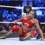 Bianca Crawford Instagram - One step closer to #wrESTleMania! See you in Perth #EliminationChamber #ESTofWWE #Smackdown
