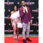 Bianca Crawford Instagram - Family. I wish I could post and thank every single person individually that came out to the Love & WWE Bianca & Montez Premiere! We are so blessed and thankful! Catch all episodes Feb 2nd on @hulu #LOVEandWWE