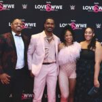 Bianca Crawford Instagram - Family. I wish I could post and thank every single person individually that came out to the Love & WWE Bianca & Montez Premiere! We are so blessed and thankful! Catch all episodes Feb 2nd on @hulu #LOVEandWWE