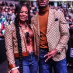 Bianca Crawford Instagram - The WWE’s @montezfordwwe and @biancabelairwwe are in the house! 🙌 #UFC298 #UFC #MMA #WWE #BiancaBelair #MontezFord | Live on TNT Sports & discovery+