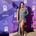 Bianca Crawford Instagram - What a fun day presenting the award for Best Content Creator of the Year at the @esportsawards and playing a video game on the largEST display screen ever! We broke a world record y’all! I got my name in the Guinness Book of World Records! Thank you @xfinity! Las Vegas, Nevada