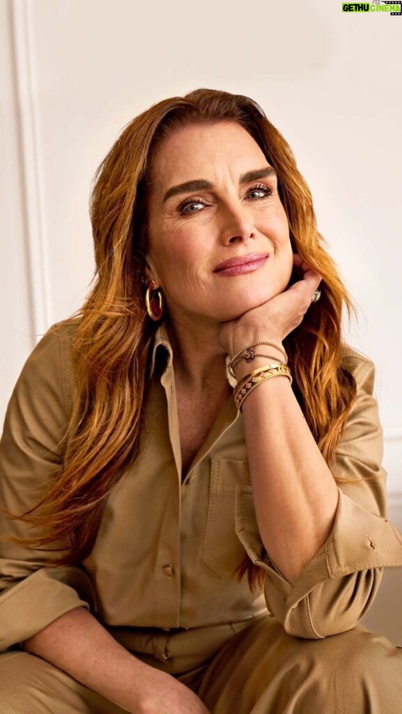 Brooke Shields Instagram - On the cover of AARP the Magazine: @BrookeShields shares how facing setbacks with optimism helped her overcome a unique childhood and learn to love herself. Head to the link in our bio to read the April/May cover story. #BrookeShields #MotherOfTheBride #GenX #CelebrityInterview #AARPTheMagazine #AARP