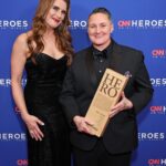 Brooke Shields Instagram - what an honor to be part of @cnnheroes last night to celebrate some of humanity’s best… so inspiring 🖤 #cnnheroes @cnn American Museum of Natural History