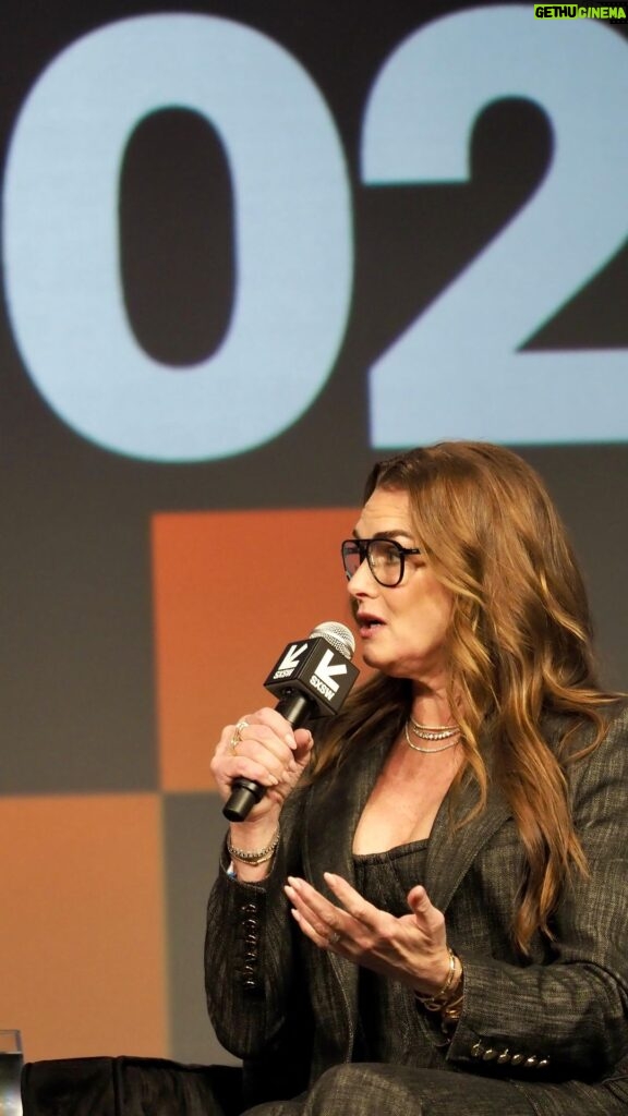 Brooke Shields Instagram - @brookeshields shares the power of moving forward as a collective of diverse voices to evoke more progress for women’s representation in the entertainment industry. #SXSW #InternationalWomensDay
