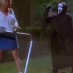 Carmen Electra Instagram - literally how working out feels like sometimes 😂👻 happy #throwbackthursday everyone! who else luv’s this movie as much as me?? #scarymovie #ghostface #carmenelectra #tbt