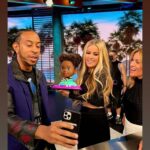 Carmen Electra Instagram - Access Hollywood co-host with @kithoover @accesshollywood @ludacris @karmasworldofficial worldofficial 💕