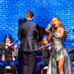 Carolina Gaitán Instagram - If you have the chance tonight try not to miss this "United In Song" on @pbs with @theamericanpops Thanks for this great invitation @lukefraziermusic I had a blast!!! 🍾✨✨🍾 Si tienen chance esta noche celebrando el año nuevo en @pbs estaré con mi música y acompañada por @theamericanpops cantando para Uds!!!🍾✨🍾✨🍾✨ Mi vestido hermoso del grandioso: @virgiliomadinah Besotes vuelan!!! 🍾✨🍾✨🍾 Atlanta, Georgia