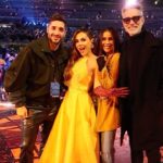 Carolina Gaitán Instagram - Taaan agradecida con mi ángel Capitán!!!Los triunfos se vuelven realmente mágicos cuando puedes celebrarlos con los que amas! No se pierdan el video! Los contenidos de @juansebvalencia son tan poderosos! Mucho amor vuela! 💛💥Sooo grateful to my Captain Angel!!! Triumphs become really magical when you can celebrate them with the ones you love! Do not miss the video! The content of @juansebvalencia is always so powerful! Much love flies!!! 🖤🖤 @disneyconcerts @encantomovie Hollywood Bowl