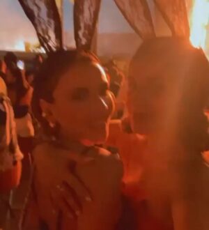 Carolina Gaitán Instagram - Miami juntas es = a algo como esto!  Te adoro @catherinesiachoque ❤️ Miami together is = to something like this!!!
#theweeknd #budbunny ☀️☀️☀️☀️