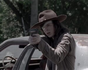 Chandler Riggs Instagram - season 8. oct 22. trailer link in bio.