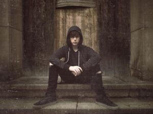 Chandler Riggs Instagram - i look like i'm about to drop a really awesome mixtape or something
(📷 @dennydenn)