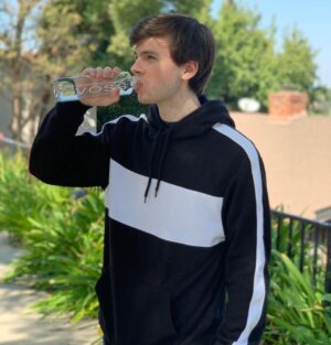 Chandler Riggs Instagram - s/o @vossworld for sending me 288 bottles of water. i am extremely prepared for the apocalypse