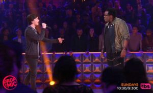 Chandler Riggs Instagram - drop the mic
tonight
10:30pm
vs chad coleman
(feat. actual pics of my preparation for this rap battle)