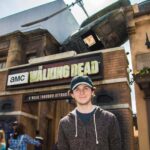 Chandler Riggs Instagram - imo it needs a few more jumpscares @unistudios #TWDAtUniversal