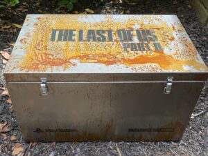 Chandler Riggs Instagram - yooo #TheLastOfUsPartII comes out TODAY!! BIG shoutout to @PlayStation for hooking me up with this insane box full of TLOU2 themed stuff, this is beyond cool. y’all already know i’m gonna be playing @Naughy_Dog_Inc’s masterpiece all day today, have you picked up your copy yet? #sponsored