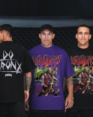 Charles Oliveira Instagram - DO BRONX! Your fighters favorite fighter. Collection 001 of Charles Oliveira x Full Violence is now live! Ships in 1-2 weeks. Sales close April 20th. 

Link in bio | FullViolence.com