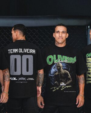 Charles Oliveira Instagram - DO BRONX! Your fighters favorite fighter. Collection 001 of Charles Oliveira x Full Violence is now live! Ships in 1-2 weeks. Sales close April 20th. 

Link in bio | FullViolence.com