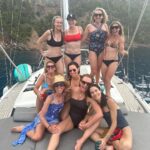 Chelsea Handler Instagram - A week of debauchery with this crew and combining my Brentwood crew with my whistler crew so there was a LOT of white girl dancing among other activities that shall remain unmentioned. So grateful to get to share mallorca with so many friends and with so much adventure and laughter and so much ducking exercise. And so much sangria. Scroll to slide 10 to see @katefeeners panties she left at my house. Mallorca
