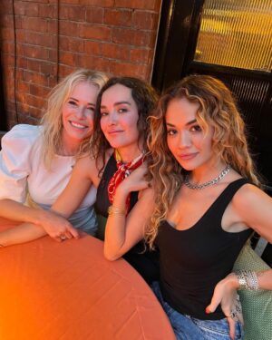 Chelsea Handler Instagram - This pretty much sums up my time in LONDONTOWN. 

I came for a good time and I ended up having an EPIC time. I held hands with so many old fiends, and with so many new friends, and I am so grateful to have so many people who bring me so much joy and light my ass up! I AM FILLED WITH LOVE AND JOY. I’ve also started drinking beer. You’ll never believe where I’m headed next! 🤸‍♂️

📷: @alekkeshishian