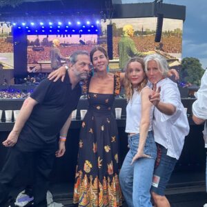 Chelsea Handler Instagram - I bartended the Springsteen show last night, and it felt incredible to be of service. I Love London, but no one is as lovable than Bruce Springsteen. What a ducking show!