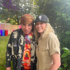 Chelsea Handler Instagram - I bartended the Springsteen show last night, and it felt incredible to be of service. I Love London, but no one is as lovable than Bruce Springsteen. What a ducking show!
