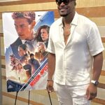 Chris Tucker Instagram - Had a great time at Big Tigga’s private sneak preview of Mission Impossible Screening. Great Movie … love Tom Cruise.