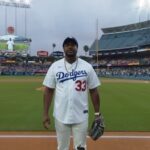 Chris Tucker Instagram - Last week I had the honor of throwing out the first pitch at the Dodgers Game, in LA.