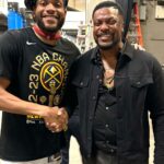 Chris Tucker Instagram - CONGRATULATIONS to the Denver Nuggets for winning the NBA Championship!!!. It’s was Great meeting Aaron Gordon, & Bruce Brown last night after the game!.!!!🏀🏀⛹🏼⛹🏽‍♂️