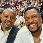 Chris Tucker Instagram - Me and Forrest Whitaker at the Miami HEAT Game, in Miami!!