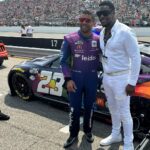 Chris Tucker Instagram - It was great meeting No. 23 @bubbawallace yesterday, at NASCAR Illinois_300.
