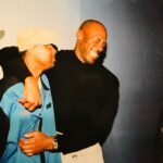 Chris Tucker Instagram - Me, Micheal Jordan & Howard White, back in the day!! … who would have known that God would have me play Howard in a movie years later. Go see ‘AIR,’ out right now in theaters!!!