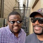 Chris Tucker Instagram - Throw Back Thursday … Singing in Savanna a year ago with a street performer. Singing, ‘You Send Me,’ by by Sam Cooke.