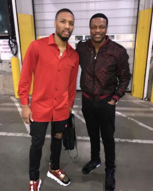 Chris Tucker Instagram - Great win last night Dame Time, Damian Lillard, … Milwaukee Bucks win over the Knicks.