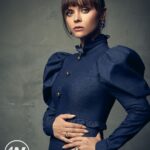 Christina Ricci Instagram - Thank you @thewrap for including me in The Wrap’s Emmy Magazine: Down to the Wire ❤️‍🔥 Photographer: @lenkaulrichovaphoto Creative Director: @guerin_ad Hair: @markhamptonhair Makeup: @allanface Styling: @mandelkorn Nails: @nailsbyzola @carolinaherrera @cathywaterman @levian_jewelry @wesgordon ♥️