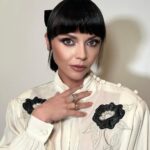 Christina Ricci Instagram - In @marcjacobs ♥️ @themarcjacobs and @rogervivier ♥️ @gherardofelloni For @mptf #nightbeforetheemmysparty @juliavonboehm @markhamptonhair @allanface @nailsbyzola @rubyvo_ @absolute4ngel @kassidytaylorxx