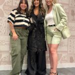 Claudia Leitte Instagram - Eu tô tão apaixonada por essas meninas que tô até com receio do tanto que me abri nesse podcast! 😝 Fiquei tão feliz, à vontade! Obrigada, meus amores! Vai começar agora no @poddelas, com @boounzueta e @tata