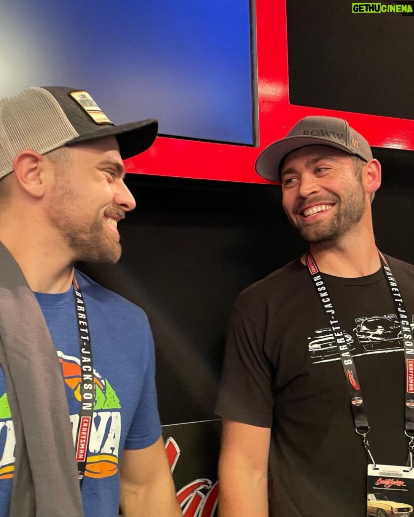 Cody Walker Instagram - Amazing week, incredible cars and so many familiar faces @barrett_jackson Thank you Craig, Carolyn and your team for the hospitality. Congrats on a great show!