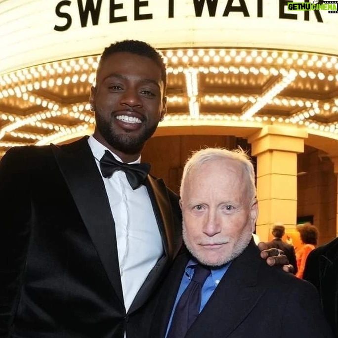 Darcy Donavan Instagram - I had such an amazing time yesterday the Warner Brothers Studio for the movie premiere of, "Sweetwater," opening in movie theaters this weekend!🎬 My wonderful friend who is the Writer-Director, Martin Guigui, never gave up on telling this story of the first African American, Nat Sweetwater Clifton, to get a contract to play in the NBA.🏀♥️ Such a heartwarming true story and such terrific Celebrity Talent, Everett Osborne, Cary Elwes, and Richard Dreyfuss and many more!💯💝❤️ Martin you did an incredible job! Congratulations on this amazing film, l'm so proud of you and the family!  Wishing everyone a fantastic day and let me know what you think of this incredible film!😊❤️ #WarnerBrothers #redcarpet #writer #director #moviepremiere #actor #recordingartist  #sweetwater #martinguigui #harlemglobetrotters Hollywood, California