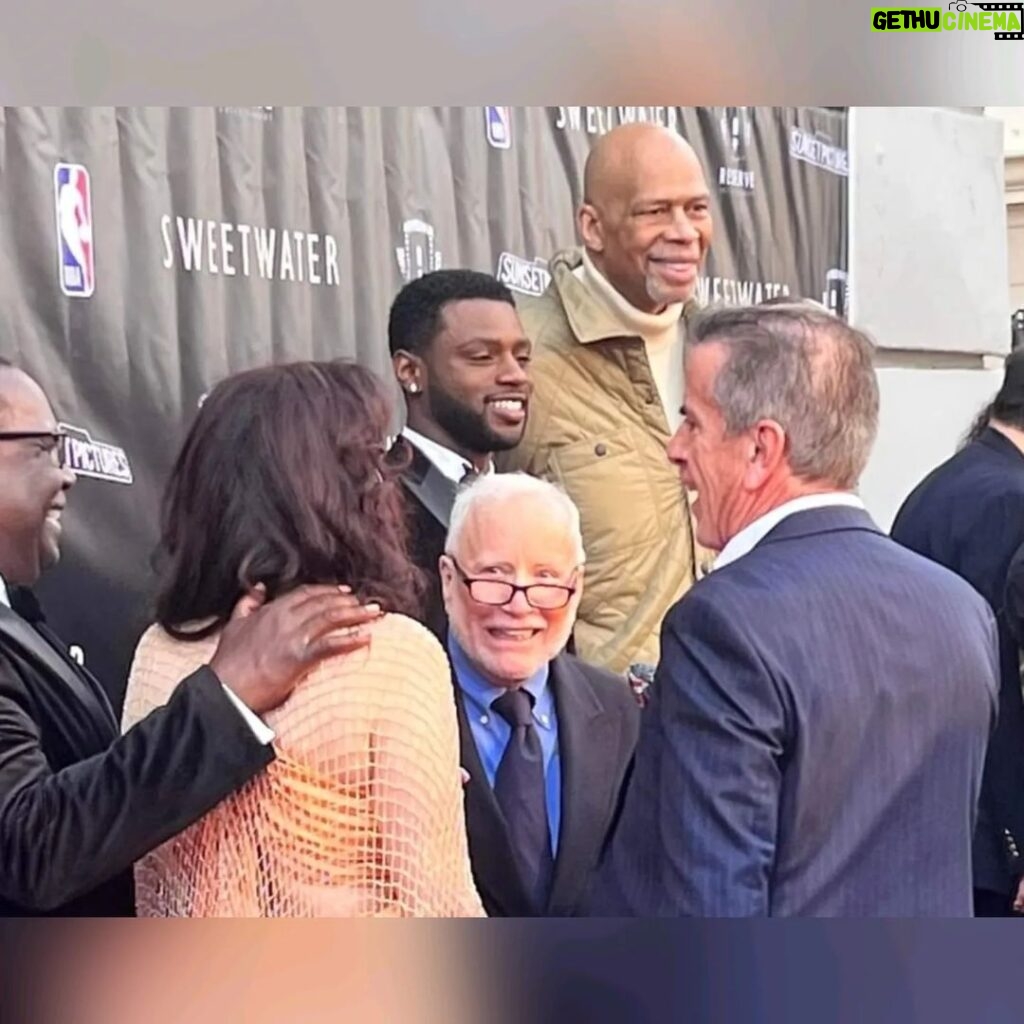 Darcy Donavan Instagram - I had such an amazing time yesterday the Warner Brothers Studio for the movie premiere of, "Sweetwater," opening in movie theaters this weekend!🎬 My wonderful friend who is the Writer-Director, Martin Guigui, never gave up on telling this story of the first African American, Nat Sweetwater Clifton, to get a contract to play in the NBA.🏀♥️ Such a heartwarming true story and such terrific Celebrity Talent, Everett Osborne, Cary Elwes, and Richard Dreyfuss and many more!💯💝❤️ Martin you did an incredible job! Congratulations on this amazing film, l'm so proud of you and the family!  Wishing everyone a fantastic day and let me know what you think of this incredible film!😊❤️ #WarnerBrothers #redcarpet #writer #director #moviepremiere #actor #recordingartist  #sweetwater #martinguigui #harlemglobetrotters Hollywood, California