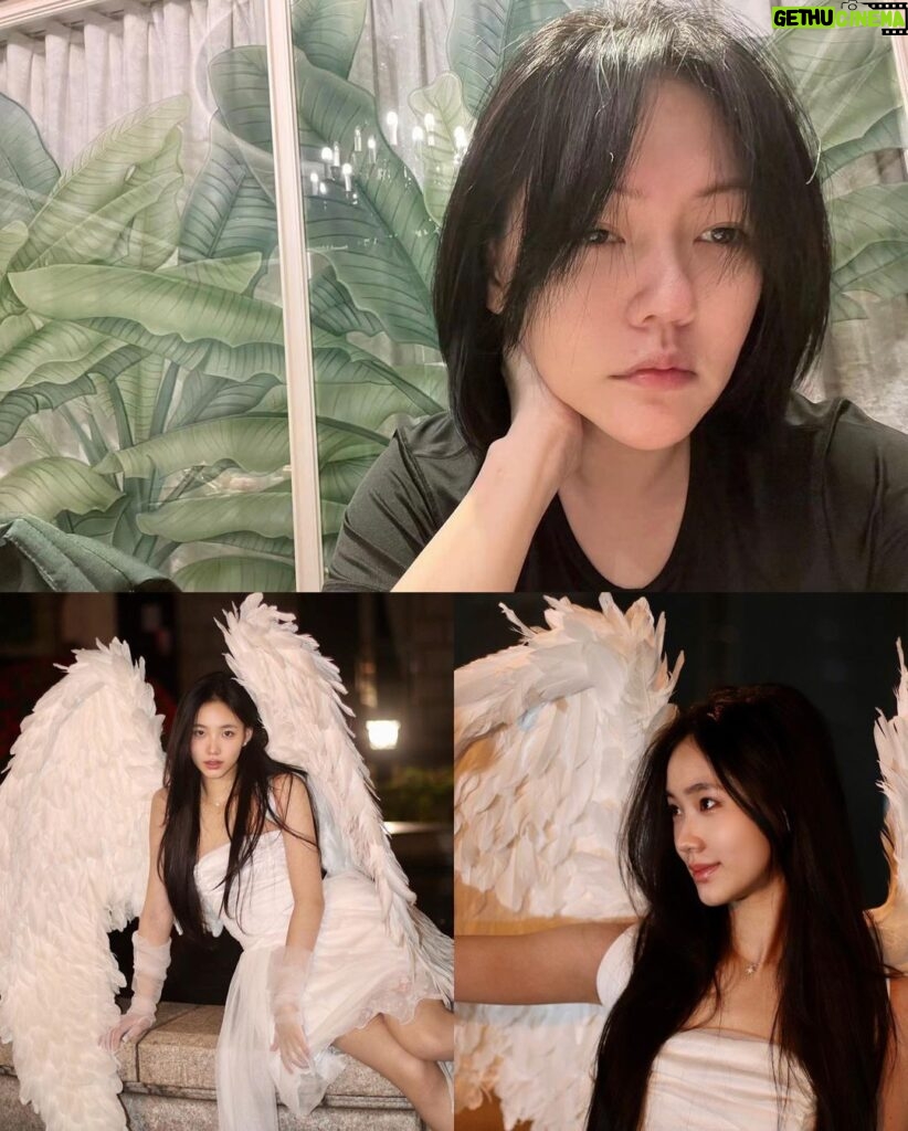 Dee Hsu Instagram - 原來我只有兩個女兒啊😨一個竟然是林志玲或大s的😨我明明記得開了3次刀啊⋯⋯她現在還進我家耶😨我人生好困惑⋯⋯⋯⋯⋯⋯