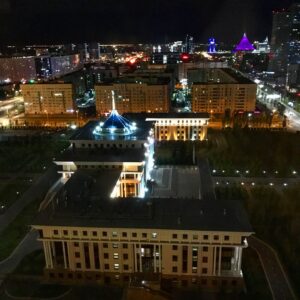 Dmitry Medvedev Instagram - Астана ночью